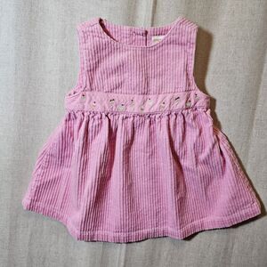 Gymboree Baby Girl 6m 12m Sweets For The Sweet 2005 Pink Corduroy Jumper Bloomer